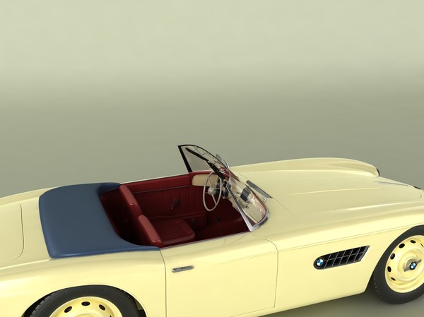 bmw 507 roadster obj - BMW 507 roadster by desmonster